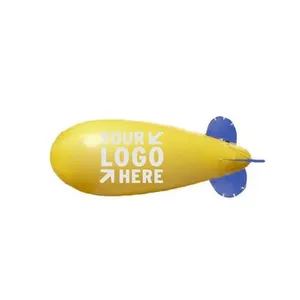 Aero 6m PVC Giant Parade Balloon Inflatable Helium Blimp Custom Advertising Inflatable Helium Airship For Events