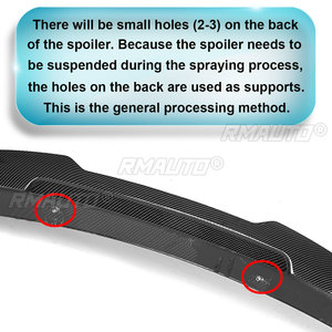 สปอยเลอร์หลังคาท้ายรถยนต์ทรง PSM/M4 รุ่น 335i สำหรับ BMW E93 335i 328i M3 CONVERTIBLE ปี 2007-2013 - Product Image 6