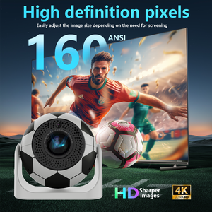 <span class=keywords><strong>LCD</strong></span> Mini Chiếu jy360 bóng đá bóng đá bóng hình dạng 720p video chiếu Android 13.0 tự động tập trung 5g wifi6 Máy chiếu di động - Product Image 5