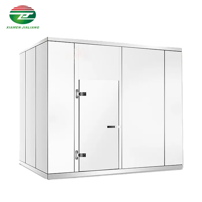 Fabricante de leche comercial sala de almacenamiento en frío se utiliza caminar en refrigerador caminar en el congelador y congelador 6x8M para la venta