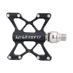 <span class=keywords><strong>Pedaliera</strong></span> per Bicicletta Pieghevole a Smontaggio Rapido con Pedali in Lega di Alluminio CNC - Product Image 6