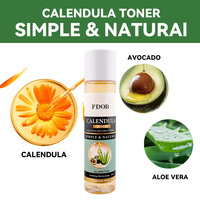 Tonique Visage Hydratant Avocat Bio Aloe Vera Marque Privée lanbena Calendula Rose Tonique Visage Bio