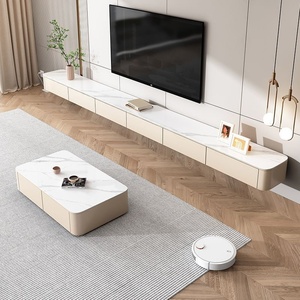 Nouvelle console <span class=keywords><strong>TV</strong></span> flottante 2026 avec rangement <span class=keywords><strong>mural</strong></span> pour salon - Product Image 3