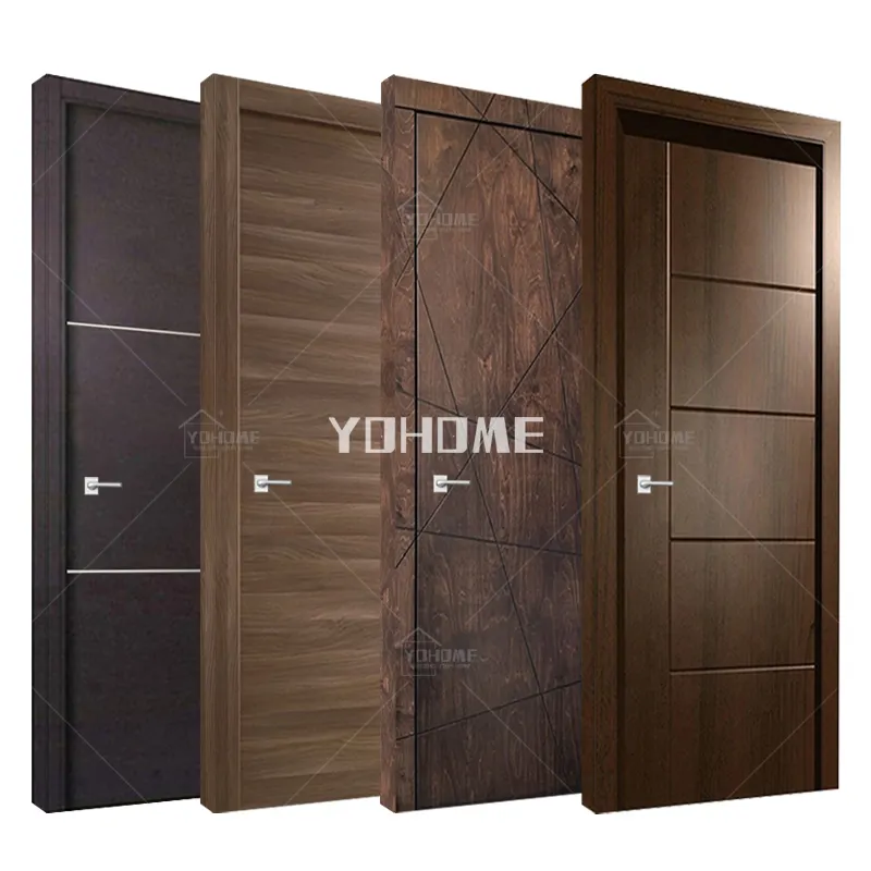 European high quality inside bedroom door internal fire rated hotel room doors design modern interior wooden door