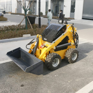 Reliable Mini Compact <b>Wheel</b> Front Skid Steer <b>Small</b> Track High Efficiency EPA CE 5 Engine Professional - Product Image 5