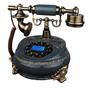 Teléfono Fijo con Cable Labada K30, Estilo Retro Europeo Antiguo Americano, Decoración Creativa para el <span class=keywords><strong>Hogar</strong></span>, con Dial Giratorio - Product Image 5