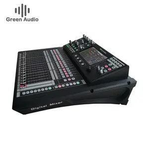 GAX-DZ20 LIVE stage conference digital mixer with balanced recording built-in sound card large display mixer