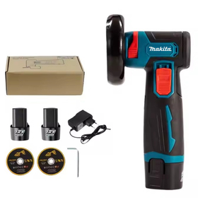 Polisseuse portative <span class=keywords><strong>Makita</strong></span> 12V sans balais, <span class=keywords><strong>petite</strong></span> machine à polir manuelle pour le bricolage, mini-<span class=keywords><strong>meuleuse</strong></span> d'angle électrique sans fil rechargeable - Product Image 2