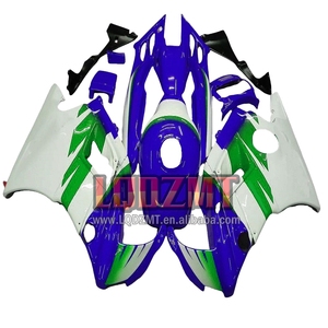 Corps d'injection + Réservoir Pour HONDA <span class=keywords><strong>CBR</strong></span> 600F3 <span class=keywords><strong>600</strong></span> CBR600 <span class=keywords><strong>F3</strong></span> FS CC CBR600F3 95 96 91LQ.267 CBR600FS <span class=keywords><strong>1995</strong></span> 1996 OEM Carénage Vert bleu - Product Image 1