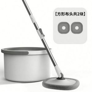 Nettoyage et séparation du fabricant Ménage paresseux mains libres Seau à une vadrouille Plat Artefact Vadrouille rotative - Product Image 4