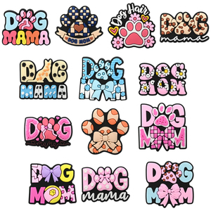 Fibbie per Scarpe Versatili e Creative a Forma di Cane Palloncino, Cane Cowboy, Cagnolino, con Frasi, Accessori Decorativi in Gomma per Scarpe - Product Image 2