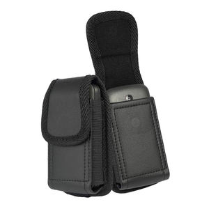 Funda para teléfono móvil Vertical para hombre, cinturón con cierre magnético, cuero PU, estuche de transporte vegano negro, bolsillo de cintura para <span class=keywords><strong>Nokia</strong></span> <span class=keywords><strong>2720</strong></span> - Product Image 3