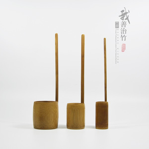 Bamboo Wine Ladle 51-100ml Handmade With Handle For Bar Tools - Product Image 2