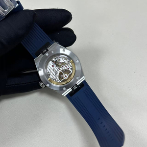 Reloj de Hombre de Lujo con Cristal de Zafiro, Correa de Goma Azul, Tourbillon, Automático, Muestras Disponibles, Nueva Tendencia - Product Image 2