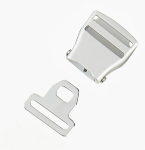 Vente directe du fabricant d'accessoires intérieurs pour voitures et avions, <span class=keywords><strong>boucle</strong></span> de <span class=keywords><strong>ceinture</strong></span> de sécurité réglable en aluminium de 1 pouce - Product Image 2