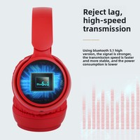 Headphone Olahraga Anak Lucu Suara Stereo 5.1 Surround Daya Tahan Baterai Lama Tahan Air IPX4 Headset Gaming Pembelajaran Online dengan Mikrofon