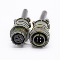 Connecteurs compatibles avec la fiche droite Ms3106a-10sl-3s Ms3106 Mâle Avation 4 broches Ms3106a 14s-2p