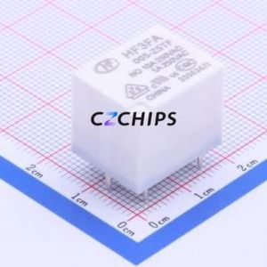HF3FA/005-ZSTF Power Relay Through hole Component (THT),15.2x19mm Relay 5V 1 Changeover: 1C (SPDT-Changeover)::: 5 360mW - Product Image 1