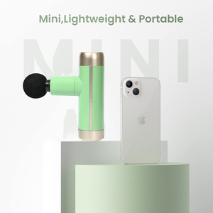 Mini Pistolet de Massage Musculaire BK 2022 à Vibration pour Fitness et Corps en Fibre de Carbone pour Tissus Profonds en Dropshipping Masajeador De Espalda - Product Image 4