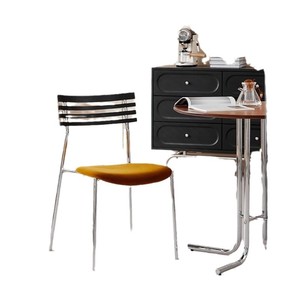 Scandinavian Modern <b>Backrest</b> Chair Solid Wood Dining Chair Home Use Simple Light Luxury Design - Product Image 5