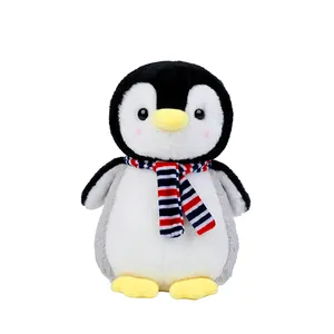 Peluche personalizzato pinguino simpatico animale morbido peluche da camera decoro peluche pinguino giocattolo di peluche