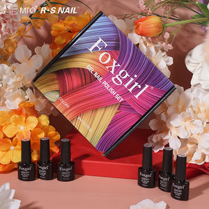 RS Nail Polish <span class=keywords><strong>Foxgirl</strong></span> Series 6 couleurs UV Gel Kit emballage avancé de haute qualité <span class=keywords><strong>Foxgirl</strong></span> Gel Polish Kit - A - Product Image 3