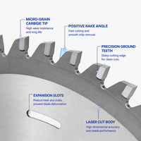 Lame de scie circulaire TCT ultra-fine de 355 mm pour le bois, faible vibration, sans copeaux, finition lisse, pour scie à panneaux de meubles