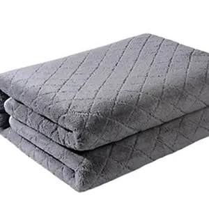 Selimut listrik kain lembut dapat dipakai mewah hangat tetap melempar selimut panas untuk musim dingin harga pabrik