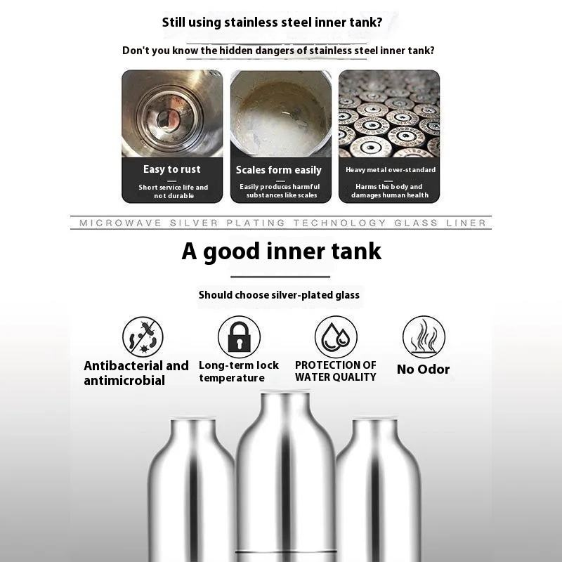 Low Price Handgrip Double Wall Food-grade Vacuum Flask 2L Large Capacity 36 Hours Thermal Insulation BPA Free Business Water view 2