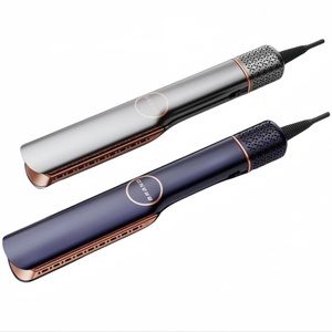 Plancha de pelo de aire caliente de placa ancha de última generación con flujo de aire, secador de pelo y alisador. - Product Image 2