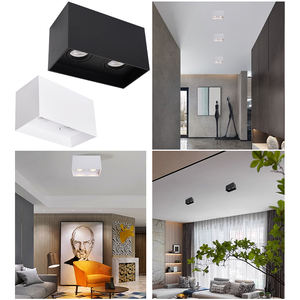 Luz descendente <span class=keywords><strong>Led</strong></span> <span class=keywords><strong>Rectangular</strong></span>, iluminación de techo montada en <span class=keywords><strong>superficie</strong></span> ajustable - Product Image 6