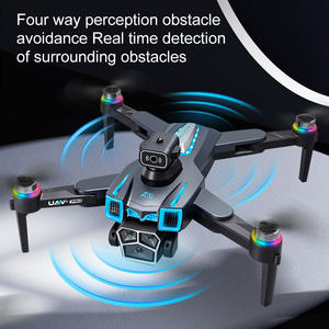 A19 PRO 5.6-Inch HD SmartScreen Dual <b>Camera</b> FPV Brushless <b>Mini</b> Drone Obstacle Avoidance Foldable Design 500m Range Electric - Product Image 3