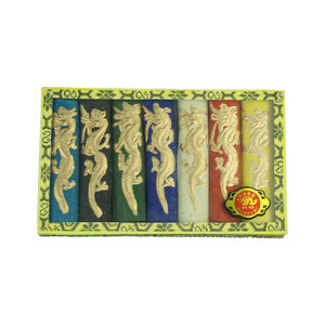 Blocs d'<span class=keywords><strong>encre</strong></span> traditionnels chinois en saumure <span class=keywords><strong>de</strong></span> pin, 7 couleurs, pour la calligraphie, la peinture, l'art, cadeau - Product Image 5