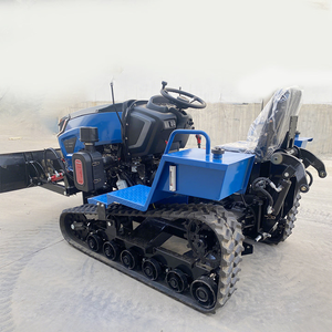 Multifuncional CE EPA Crawler Rotary Tiller Slope Farming Hillside <span class=keywords><strong>Campo</strong></span> en terrazas Labranza anfibia con accesorio - Product Image 4