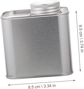 Custom Tinplate Tin Can Manufacturer Print Tinplate <b>Empty</b> Olive Oil Tea Tin <b>Gift</b> <b>Box</b> Metal Can 250g Coffee Tin Packaging - Product Image 3