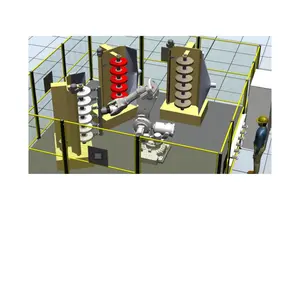 Mesin pemoles logam profesional Remote Control pabrikan Italia Kualitas Bagus Untuk grosir