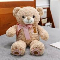 Grand ours en peluche géant, jouet en peluche, vente en gros, ours en peluche de dessin animé, cadeau pour unisexe, polyester, coton PP