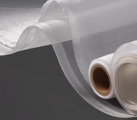 Usine directe HDPE + 5% UV Transparent 2m X 100m filet à insectes 40x25 maille pour moustiques filet en plastique Transparent 40 maille