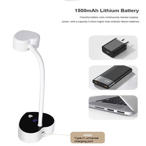 Electric UV LED Nail <b>Lamp</b> Rechargeable Mini Flash-Cure Adjustable Flexible Two-Mode Gel Dryer Manicure Salon Machine Wholesale - Product Image 4