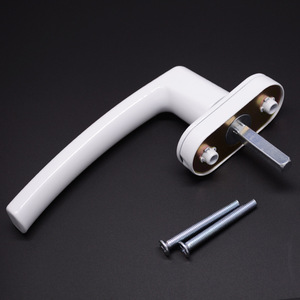 Bán buôn uPVC phổ phụ kiện phần cứng đôi kính trắng Key Khóa cửa sổ Rắn bản lề xử lý - Product Image 3
