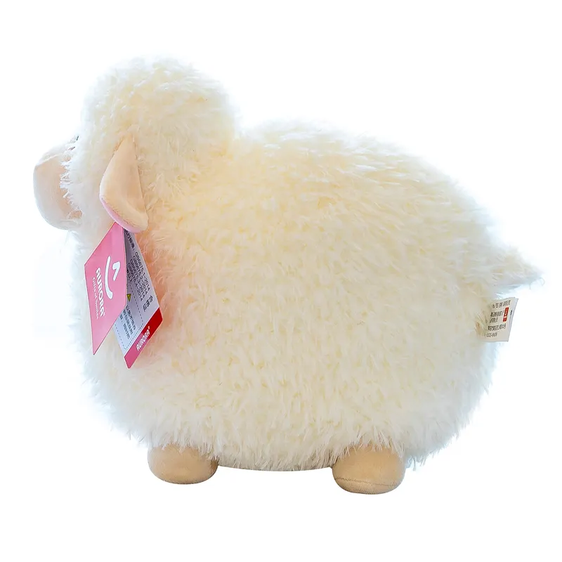 Özel sevimli koyun peluş oyuncak dolması hayvan yumuşak koyun bebek peluş oyuncak çocuk tatil hediyeler