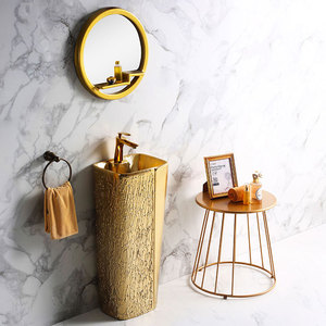 Европейский дизайн, рельефная раковина для ванной комнаты, керамическая раковина, подставка для умывальника, художественная раковина - Product Image 5