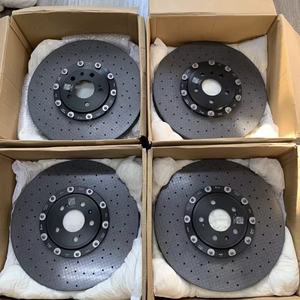 Kit d'étriers de frein surdimensionnés 10 pistons 10N, système de freinage automobile de course 400-440MM pour Porsche 911 718 AUDI RS4 RS6 B5 C7 <span class=keywords><strong>RS7</strong></span> A8 <span class=keywords><strong>GOLF</strong></span> Tesla F36 - Product Image 3