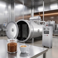 Lyophilisateur de café spécialisé pour une réhydratation excellente, idéal pour les usines de poudre de café instantané monoculture
