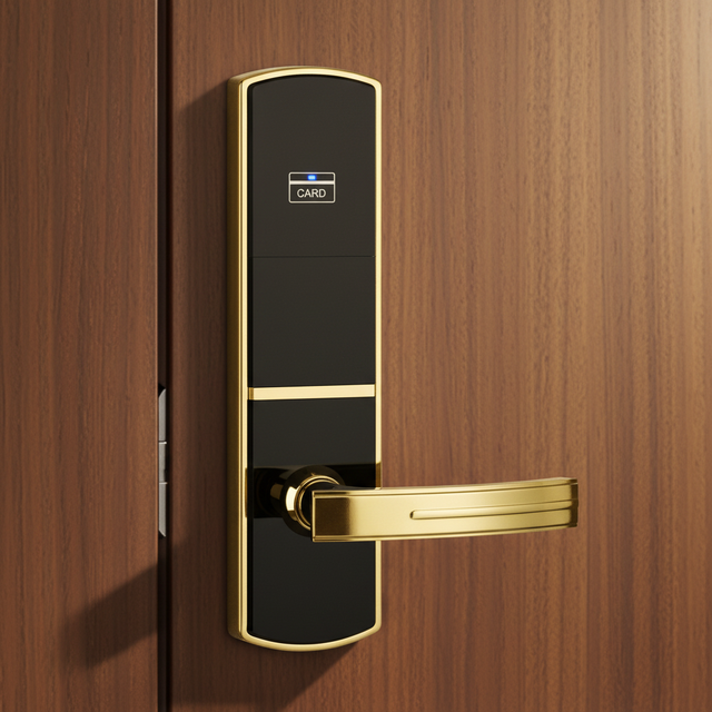 Factory OEM Service Electronic Wireless Door Lock Hotel BLE System Locking Solution