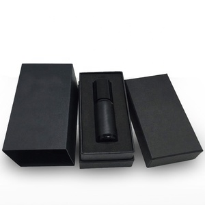 Venta al por mayor de encargo de embalaje de regalo negro de Perfume cuadrado de la <span class=keywords><strong>caja</strong></span> de papel - Product Image 3