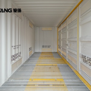 Contenedor de Residuos Peligrosos HCOS de 20 Pies de Calidad Mayorista, Contenedores de Acero Corten de 20 Pies de Alto con Lado Abierto para Materiales Peligrosos - Product Image 6