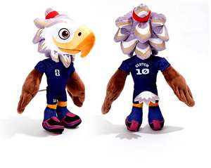 Peluche Mascotte <span class=keywords><strong>Coupe</strong></span> <span class=keywords><strong>du</strong></span> <span class=keywords><strong>Monde</strong></span> 2026 – Jouet Personnalisé pour Fans de Football - Product Image 2