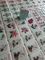 Jeu de Mahjong américain Lucky Bam Cabana Lounge, tuiles en acrylique, 160 tuiles, jeu personnalisé, en stock, vente en gros