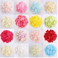 Fleur décorative colorée en soie artificielle, hydrangea pour bricolage, décoration murale d'arche de mariage ou de fête à domicile